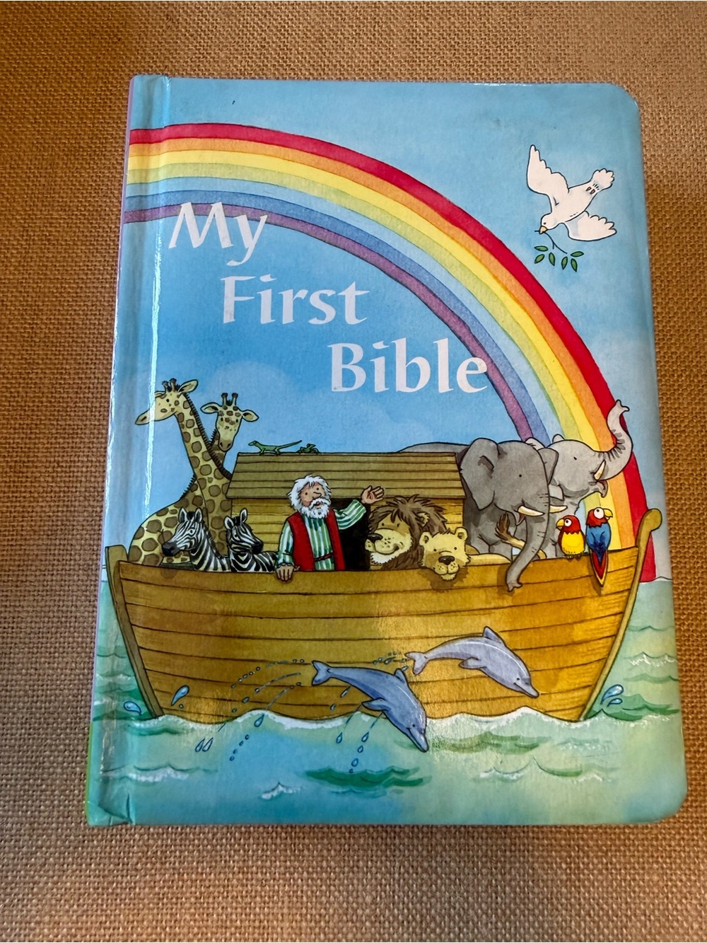 My First Bible - Blue Kids Picture Book